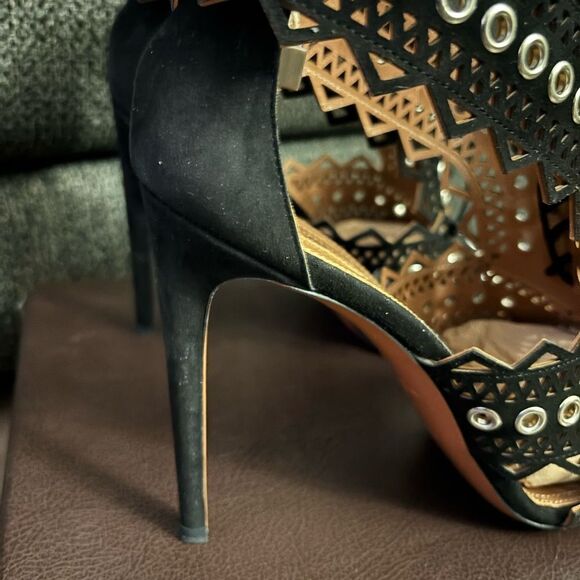 Alaia Suede Heels 41 - Picture 5 of 11